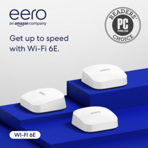 Amazon eero Pro 6E Mesh Wi-Fi System (3-Pack)