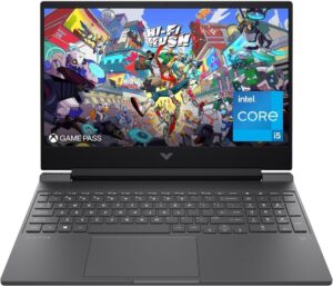 HP 15.6" Gaming Laptop — Intel Core i5, NVIDIA GeForce GTX 3050, 16GB RAM, 512GB SSD