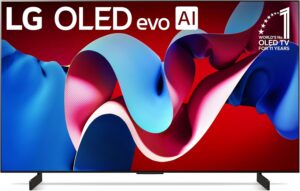 LG 42" Class C4 Series OLED evo 4K TV
