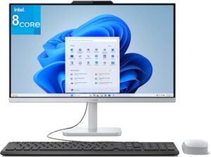 Lenovo 24 23.8" All-in-One Desktop Computer Intel Core i3, 8GB RAM, 512GB SSD