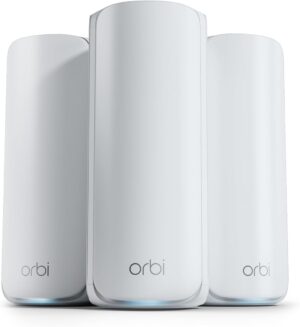NETGEAR Orbi 770 Tri-Band Wi-Fi 7 Mesh System (3-Pack)