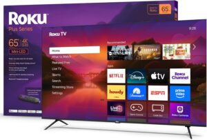 Roku 65" Plus Series 4K QLED Smart TV